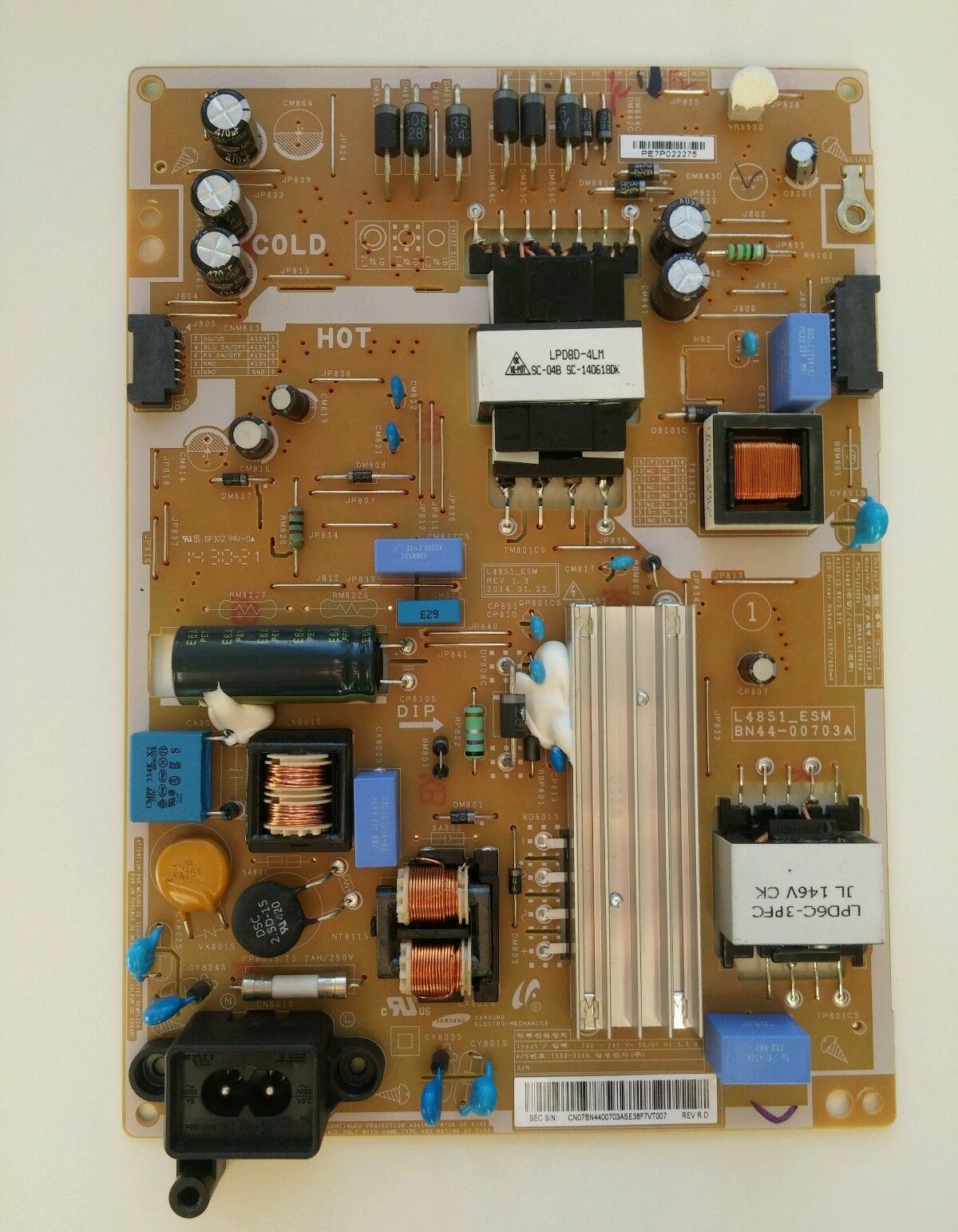 Netzteil Board ( L4851_ESM ) BN44-00703A für LCD TV Samsung UE4